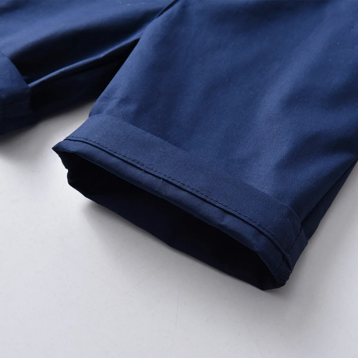 2 Pieces Set Kid Boys Dressy Bow Shirts And Solid Color Shorts Suits Wholesale 220531118