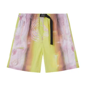 ABSTRACT BEACH SHORTS MULTI