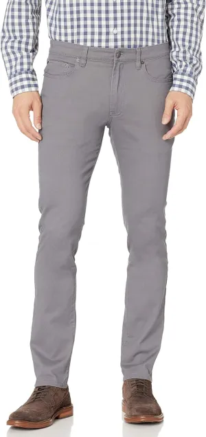 Amazon Essentials Slim Fit Khaki Pants for Men, 5-Pocket Stretch Twill