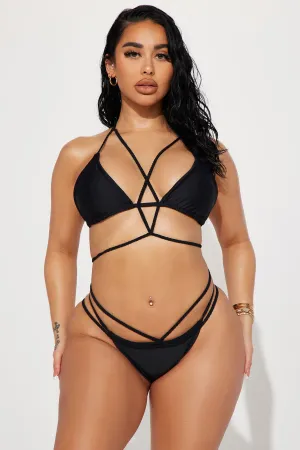 Another Spring Break Fling 2 Piece Bikini - Black