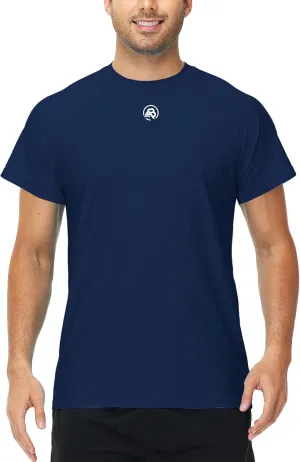 AOBUTE Mens Short Sleeve Swim Shirts UPF 50  Quick Dry Rash Guard Fishing Swimming