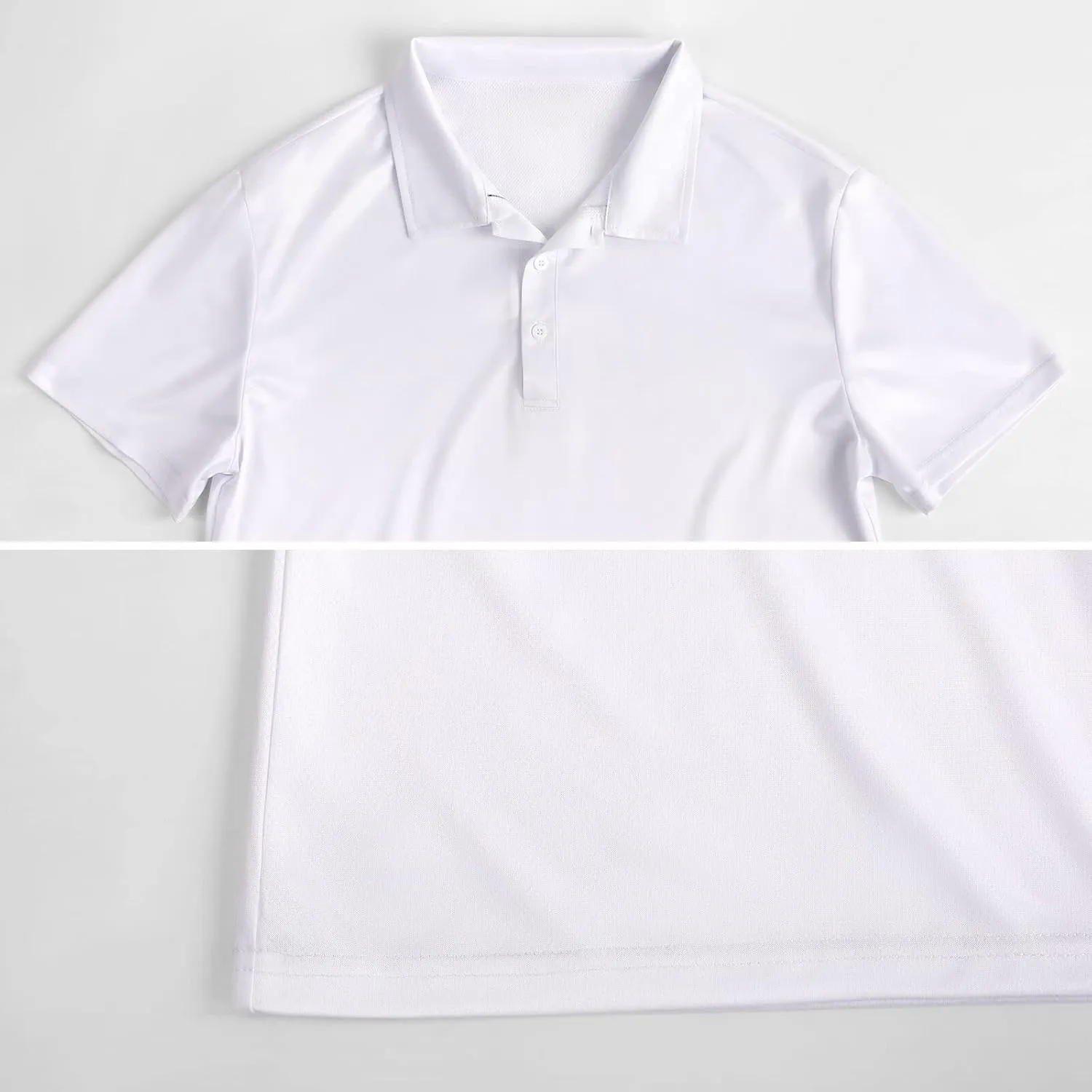 Aruba Flag Quick Dry Performance Sport Golf Polo Shirts for Men