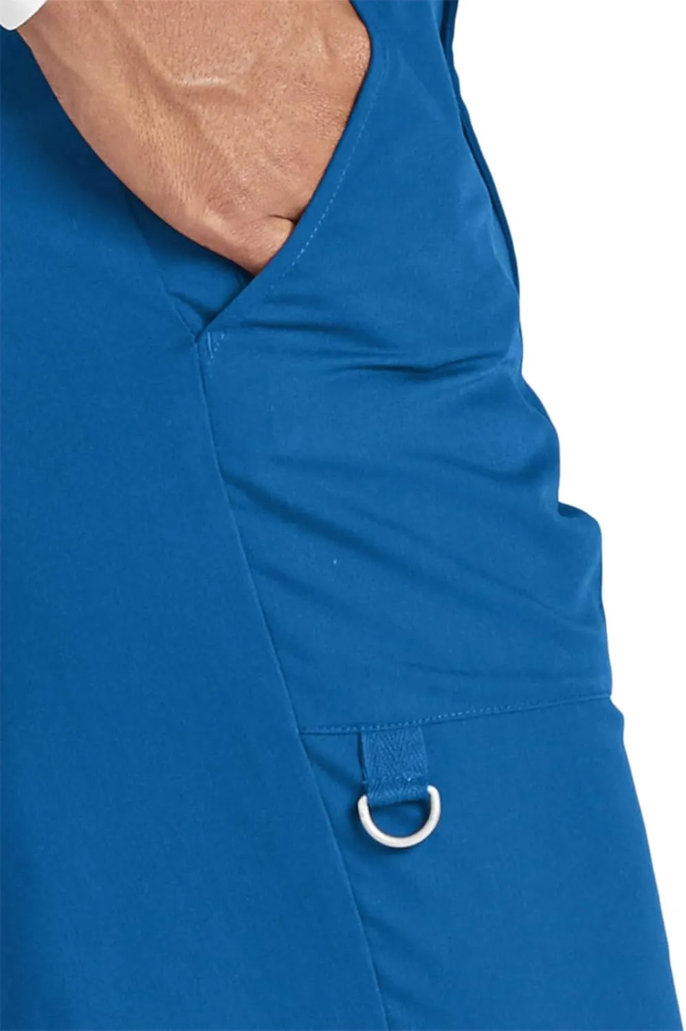 Barco Men's Big 6 Pocket Zip Fly Drawstring Scrub Pant