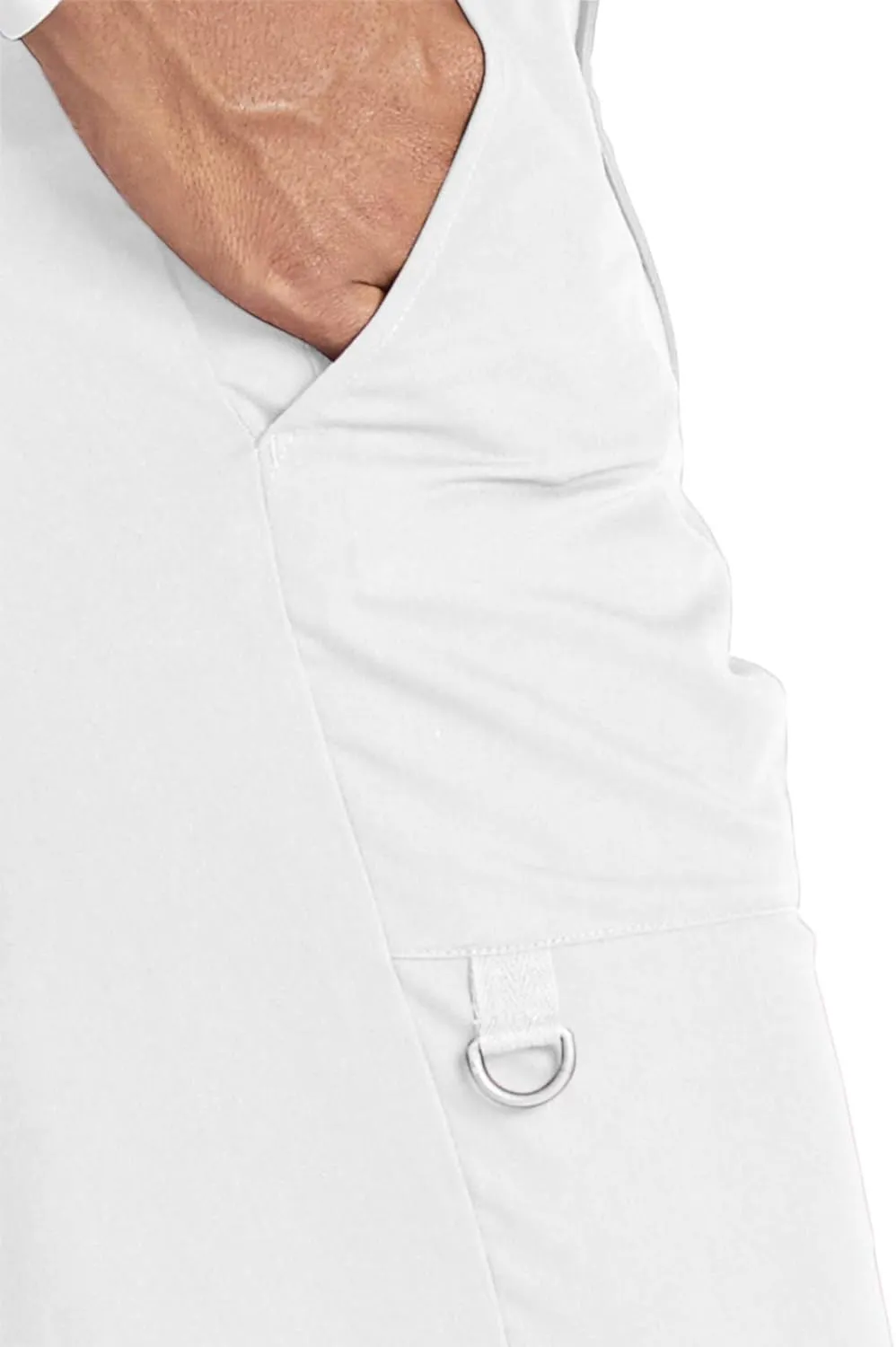 Barco Men's Big 6 Pocket Zip Fly Drawstring Scrub Pant