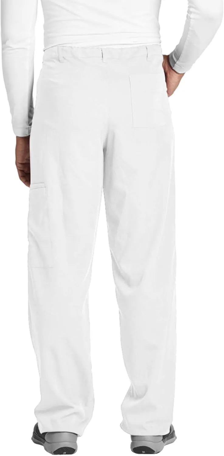 Barco Men's Big 6 Pocket Zip Fly Drawstring Scrub Pant