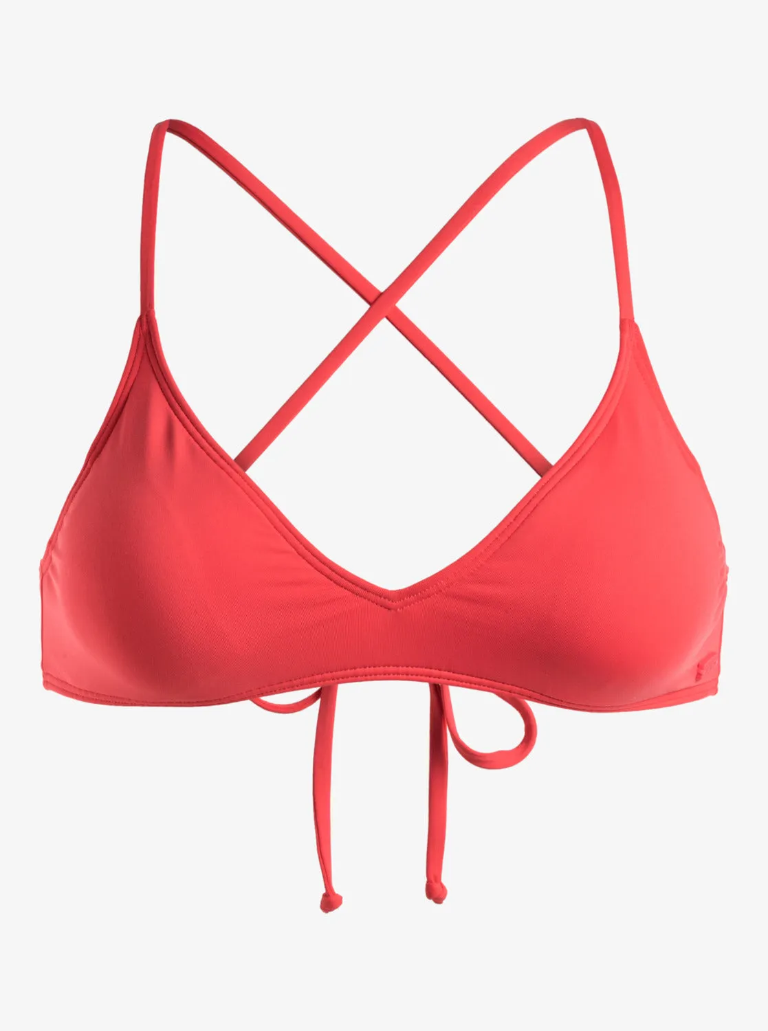 Beach Classics Athletic Triangle Bikini Top - Hibiscus