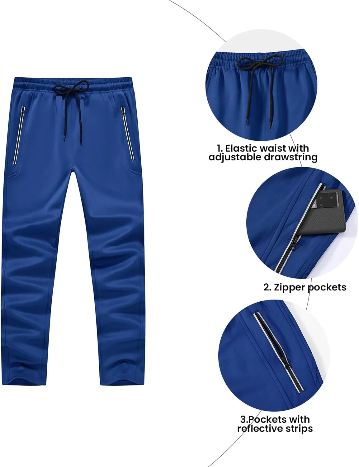 BGOWATU Men's Tracksuits 2 Piece Running Sports Sweatsuits For Men Full Zip Athletic Jackets and Pants Outfits