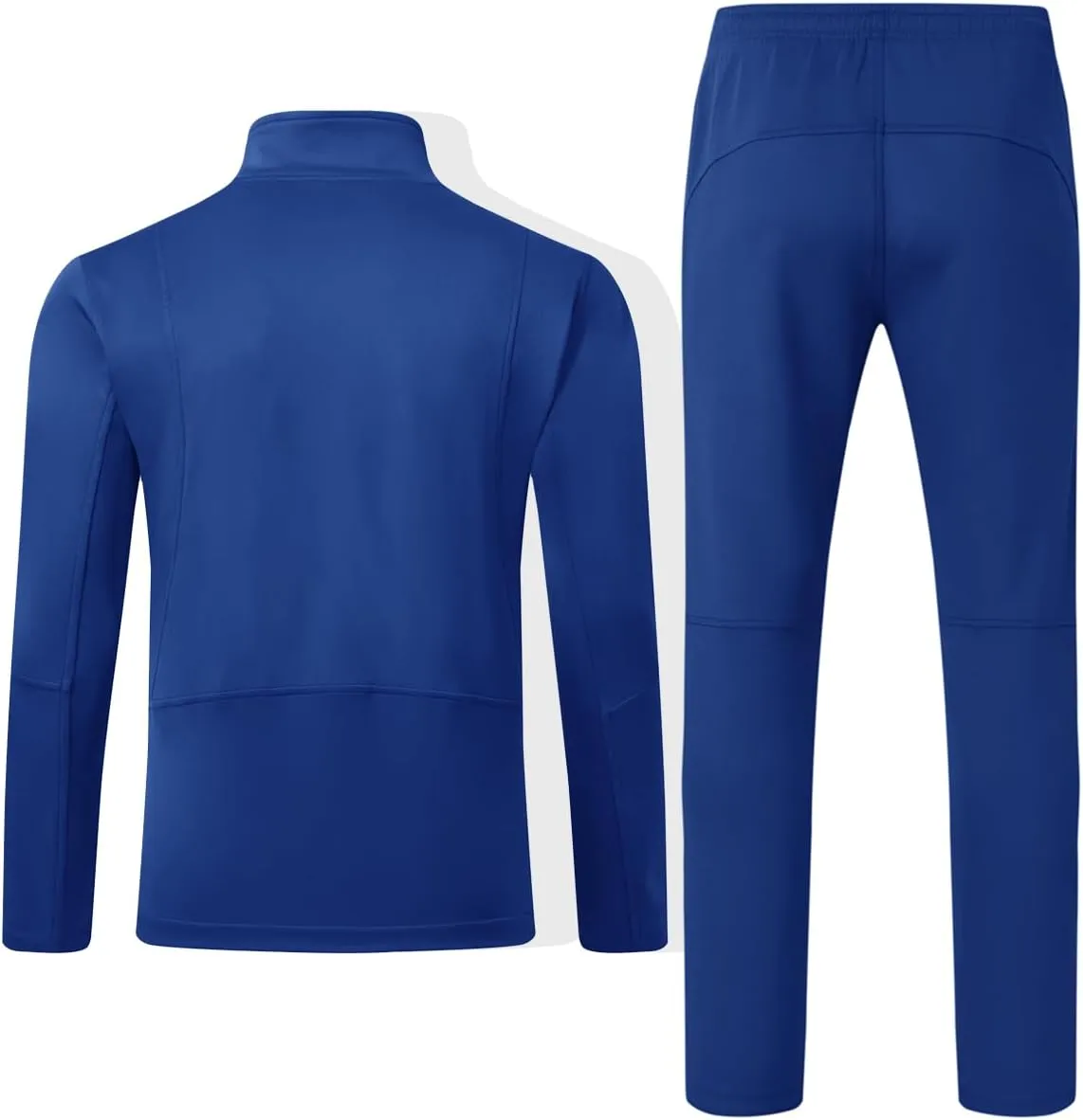 BGOWATU Men's Tracksuits 2 Piece Running Sports Sweatsuits For Men Full Zip Athletic Jackets and Pants Outfits