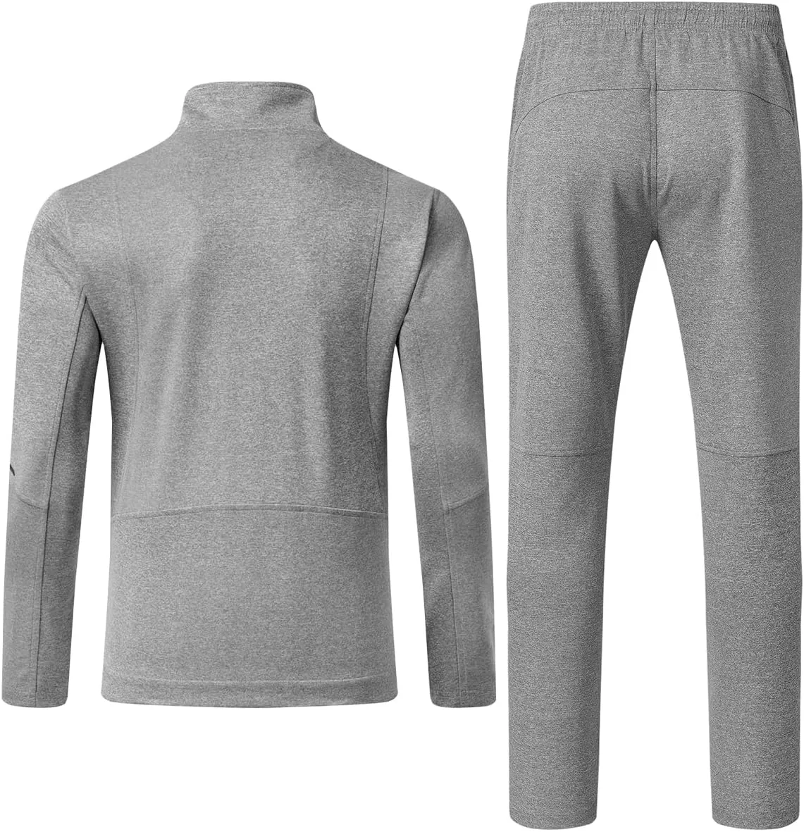 BGOWATU Men's Tracksuits 2 Piece Running Sports Sweatsuits For Men Full Zip Athletic Jackets and Pants Outfits