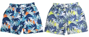 BT-A381 - Wholesale Toddler Boy's "Jawsome" Shark Print Swim Trunk
