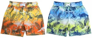 BT-A483 - Wholesale Toddler Boy's Dinosaur Print Swim Trunk