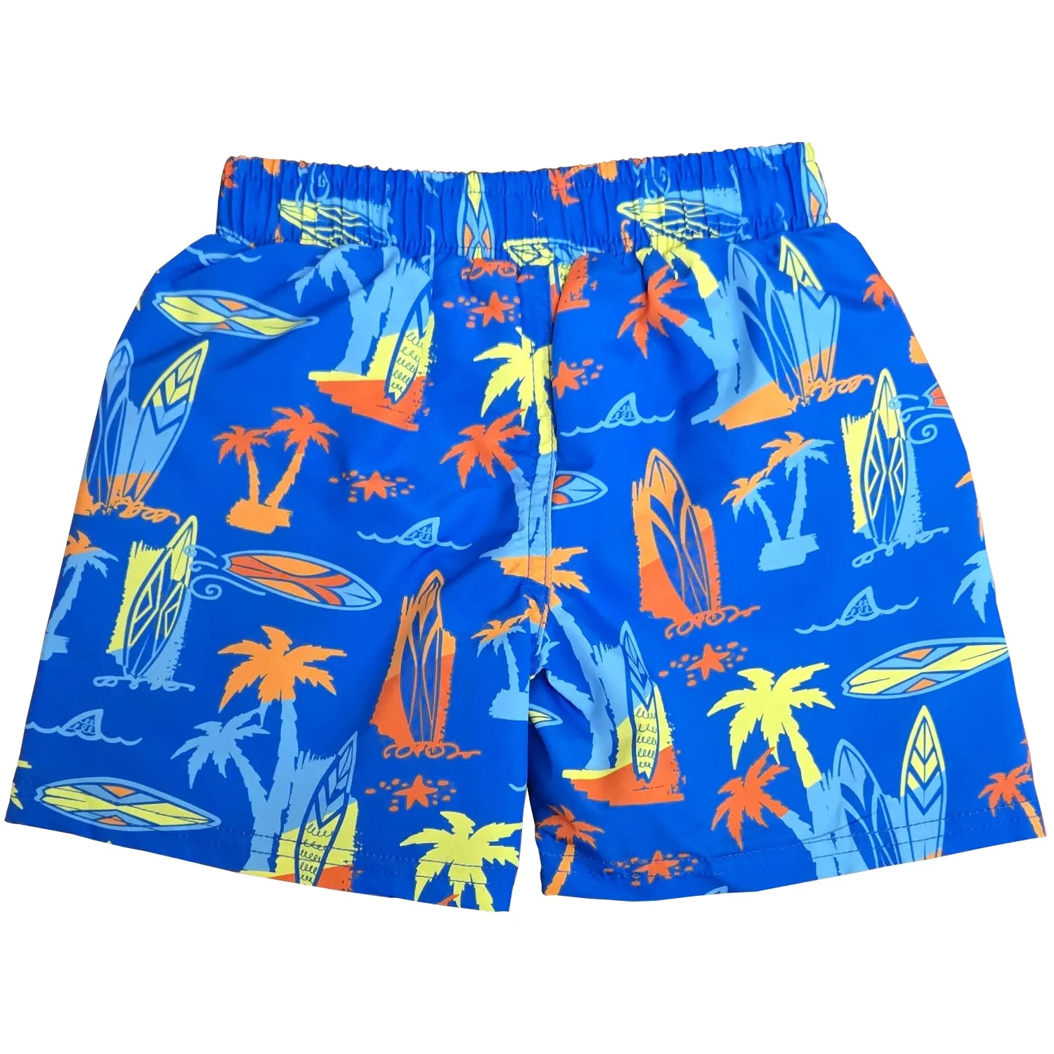BT-A485 - Wholesale Toddler Boy's Surfer Print Swim Trunk