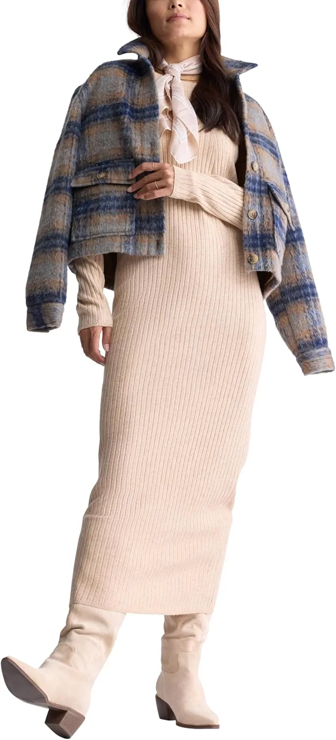 Buffalo David Bitton Women's Avalee Long Sleeve Shacket
