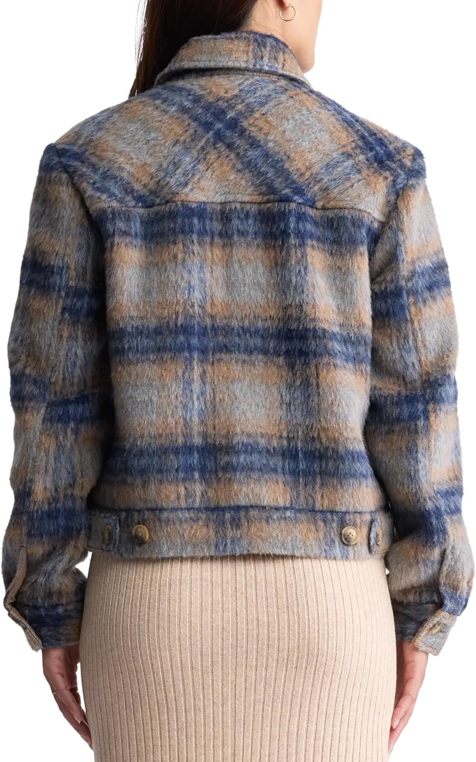 Buffalo David Bitton Women's Avalee Long Sleeve Shacket