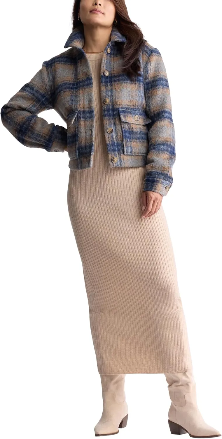 Buffalo David Bitton Women's Avalee Long Sleeve Shacket