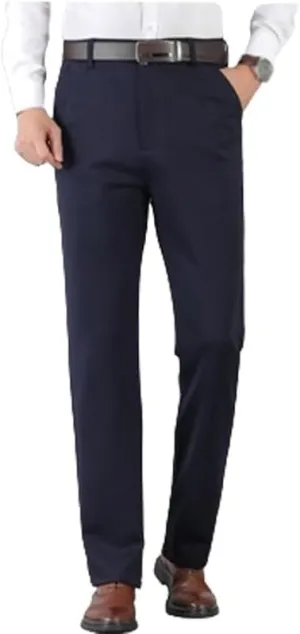 Calormas Mens Pants, Timelessflex - Men's High Stretch Straight Fit Pants, Classic-Fit Wrinkle-Resistant Suit Pants