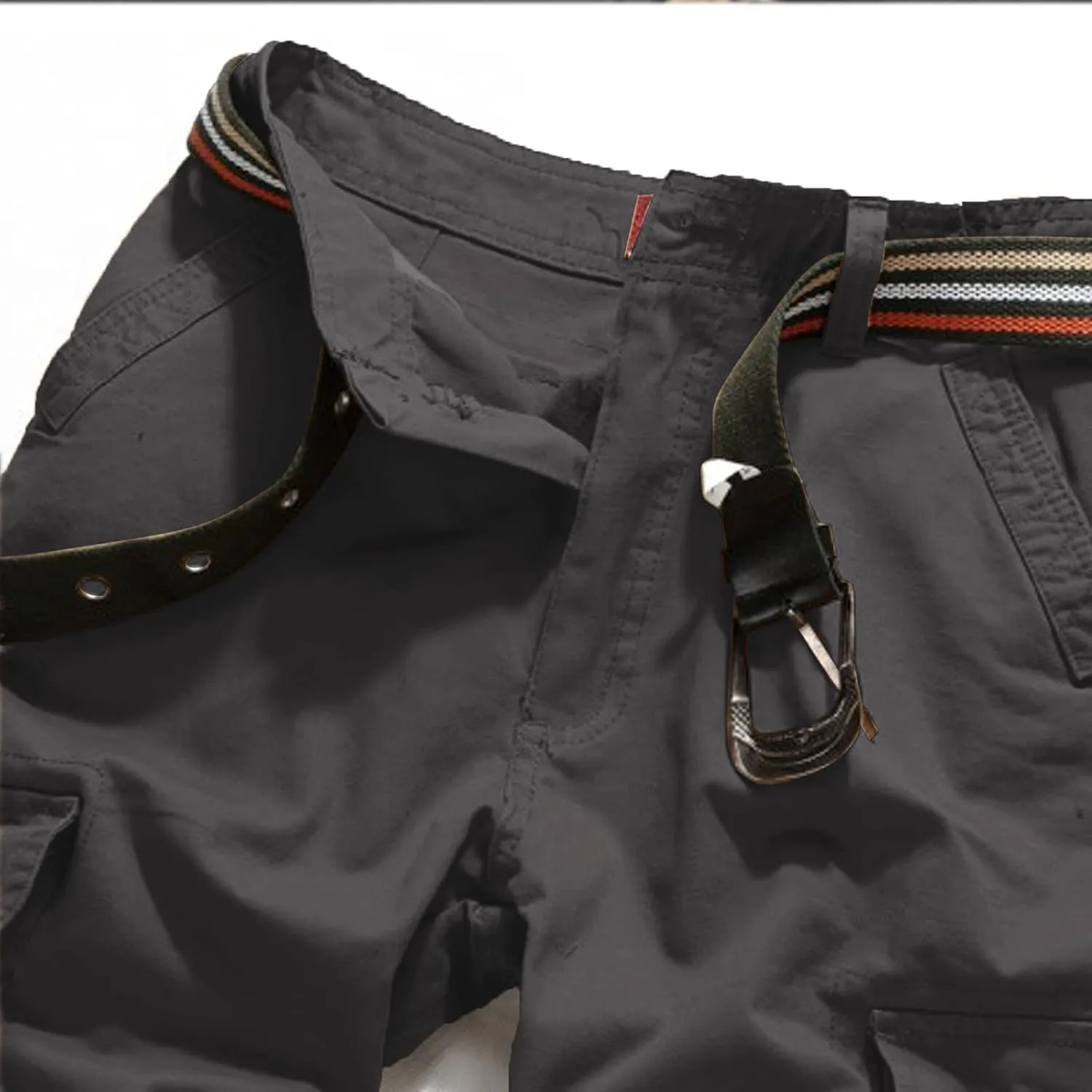 Cargo Pants for Men,Fashion Pants Slim Fit Straight-Leg Trousers Overalls Hiking Joggers with Pockets Mens Pants