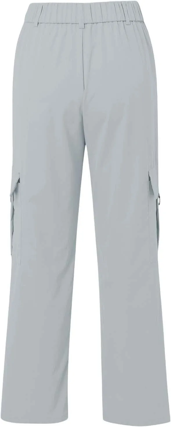 Cargo Pants for Women High Waisted Casual Hiking Streetwear Trousers with Pockets Y2k Straight Athletic Outdoor Pant