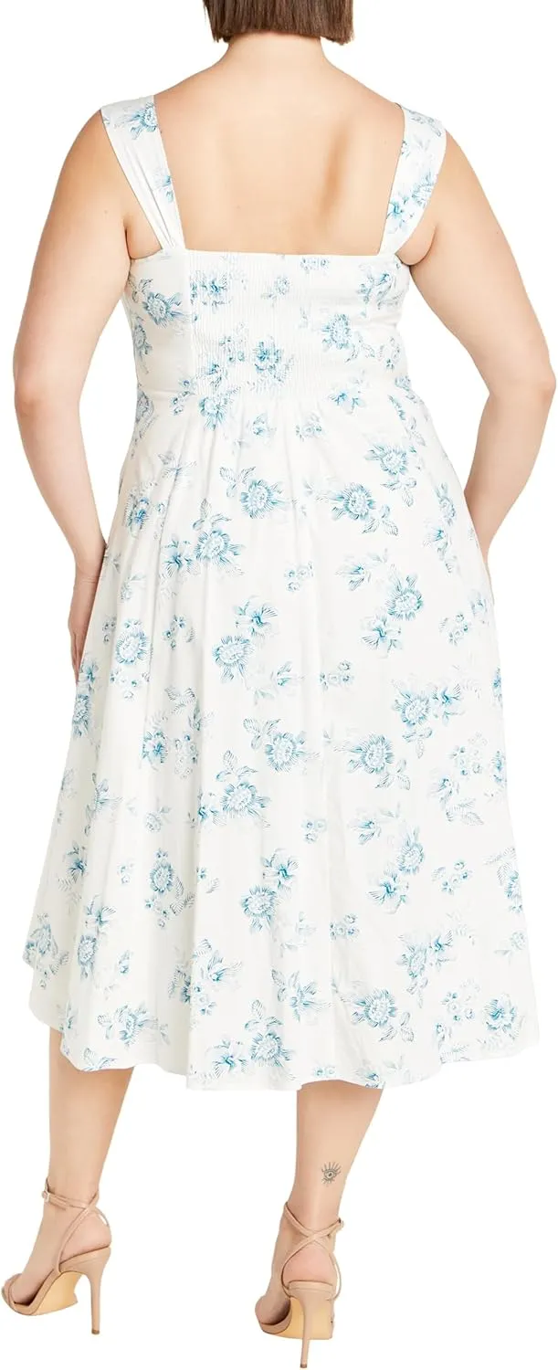 City Chic Women's Citychic Plus Size Dress Marylou PRT