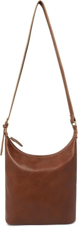 Classic Leather Hobo Shoulder Bag Leather Adjustable Strap Minimalist Style Genuine Cowhide Perfect for Everyday Use