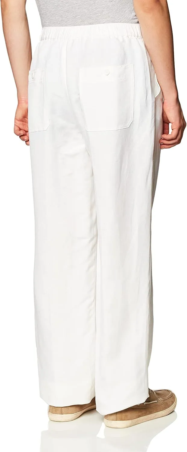 Cubavera Men's Linen-Blend Pants with Drawstring (Size Small-5x Big & Tall)