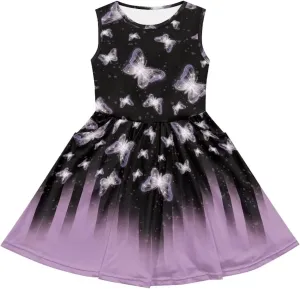 Cute Sundress with Pockets for Girls Casual Dress Knee Length Sleeveless Beach Skirts for 2-14T Teen Girls