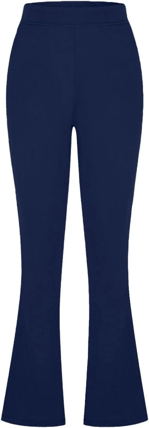 Dress Pants Women Business Casual Work Pants Women High Waist Stretchy Trousers Pull on Office Slacks Bottoms