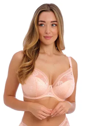 Fusion Lace Blush Padded Plunge Bra