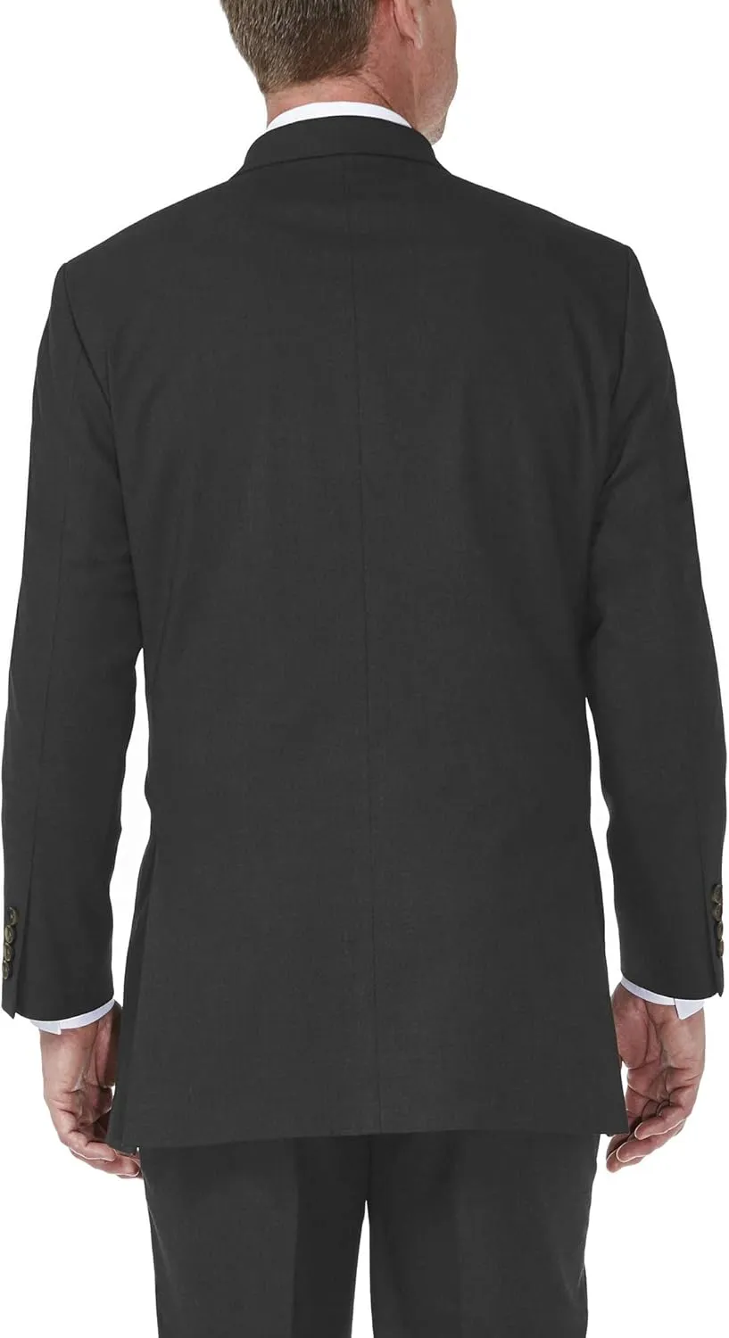 Haggar Men's JMH Premium Stretch Tailored Fit Suit Separate Pants and Jackets (Big & Tall Sizes)