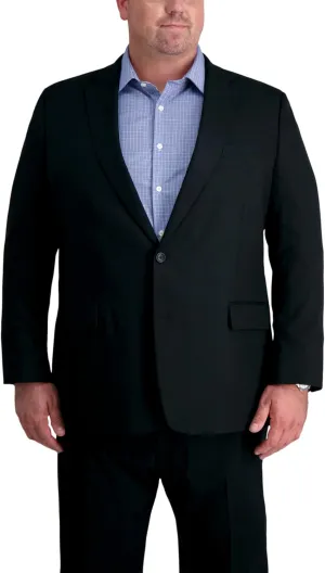 Haggar Men's JMH Premium Stretch Tailored Fit Suit Separate Pants and Jackets (Big & Tall Sizes)