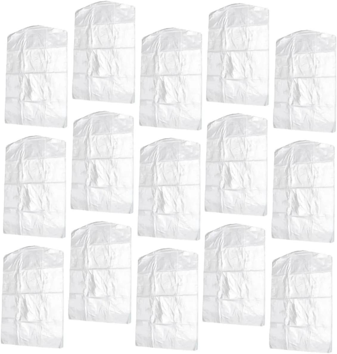 Hanging Wardrobe Suit Protector Bag Dust Bags Jacket Storage Dry Cleaning Shop Tool