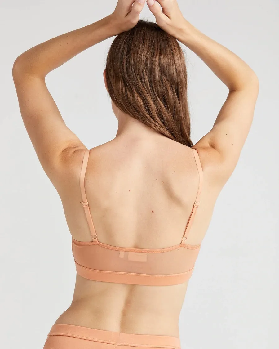 High Cut Bralette (Clay)