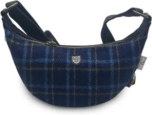 Islander The Luna Bag for Women Harris Tweed Crossbody With Detachable Card Wallet