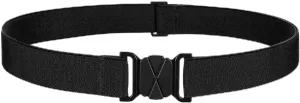 JASGOOD Women No Show Stretch Belt Flat Buckle Elastic Web Belt for Jeans Pants Dresses