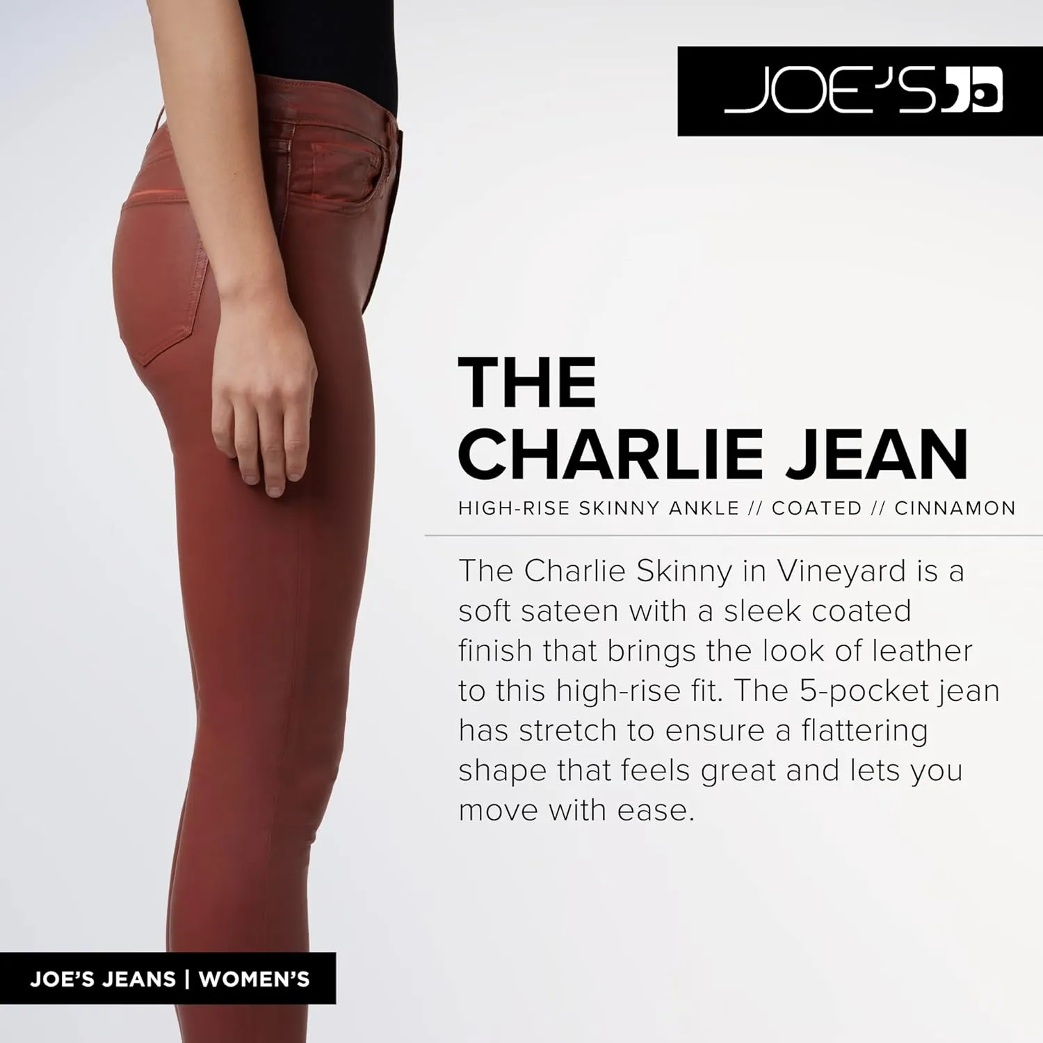 Joe's Women's The Charlie High Rise Skinny Ankle Jean