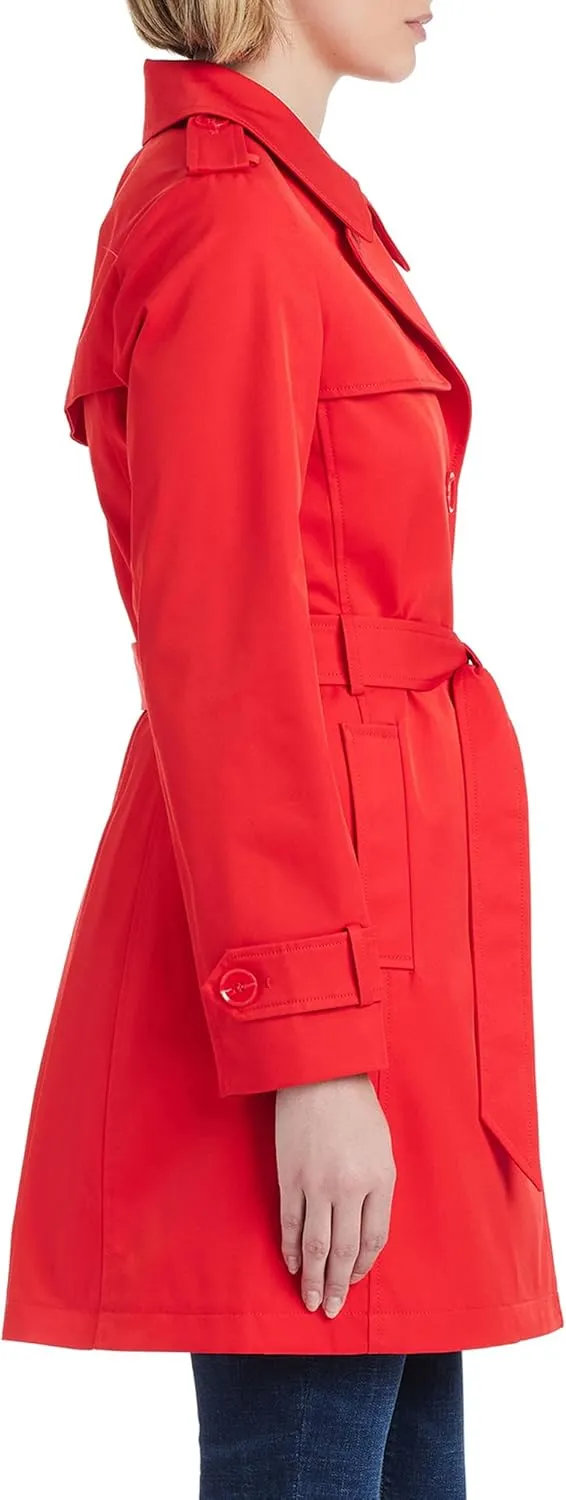 kate spade new york Women's Pleated Back Trench Coat