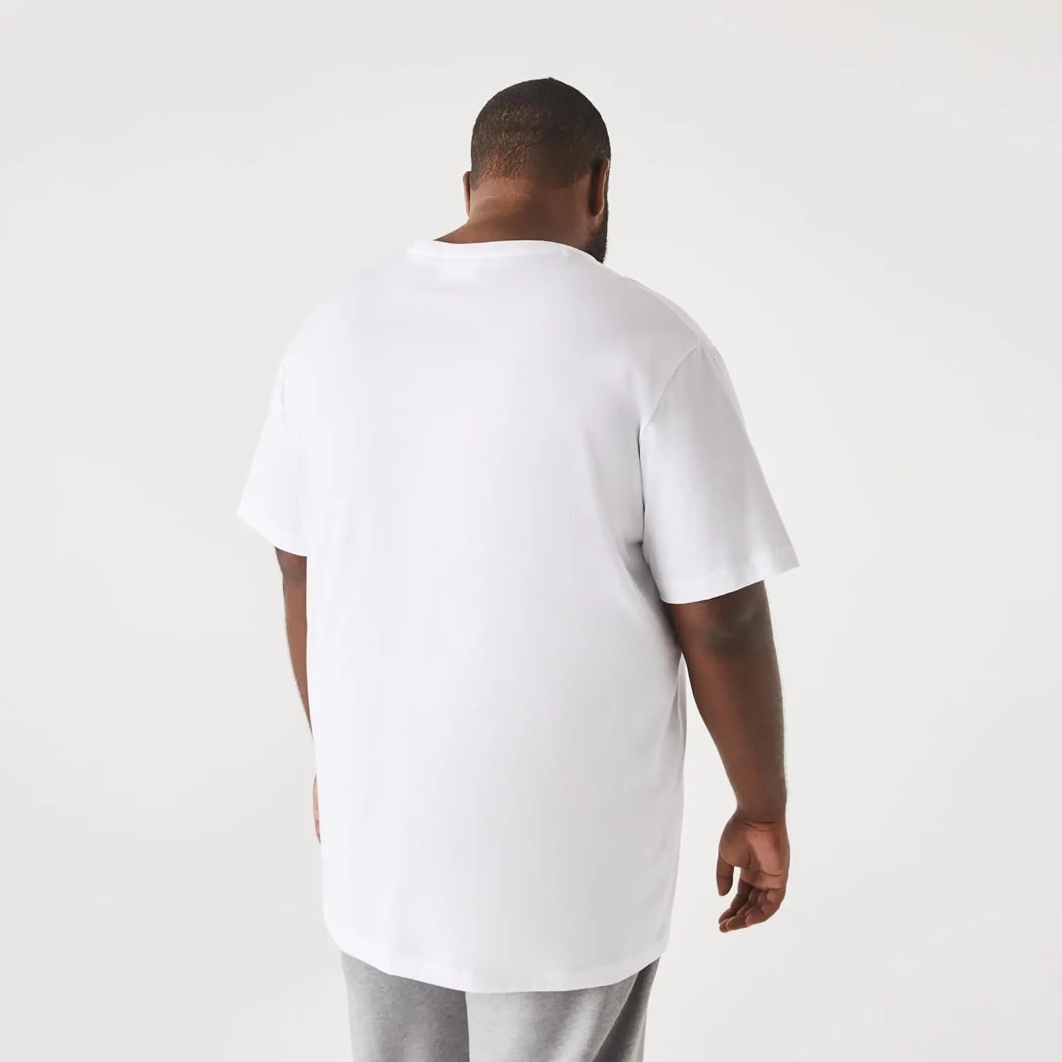 Lacoste Men's Big Fit Crew Neck Cotton Jersey T-Shirt