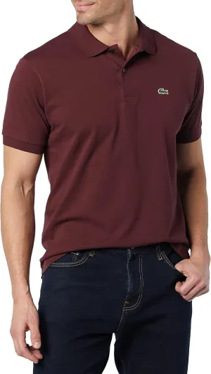 Lacoste Men's Short Sleeve Classic Pique Polo Shirt