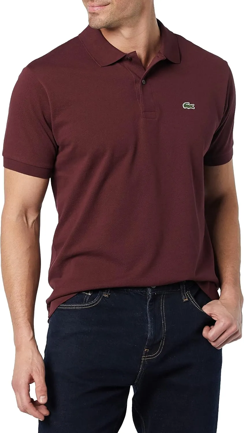 Lacoste Men's Short Sleeve Classic Pique Polo Shirt