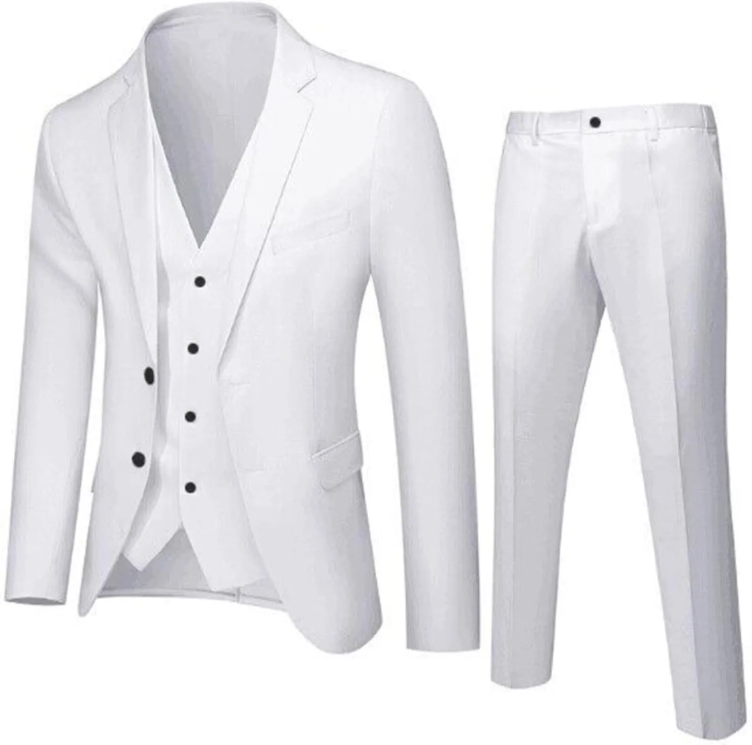 LCMTWX Mens Suit 2024 Jacket Vest Suit R Suit Mens Business Wedding Pants Men's Coats Jackets Mens Linen Sets Suit Pants