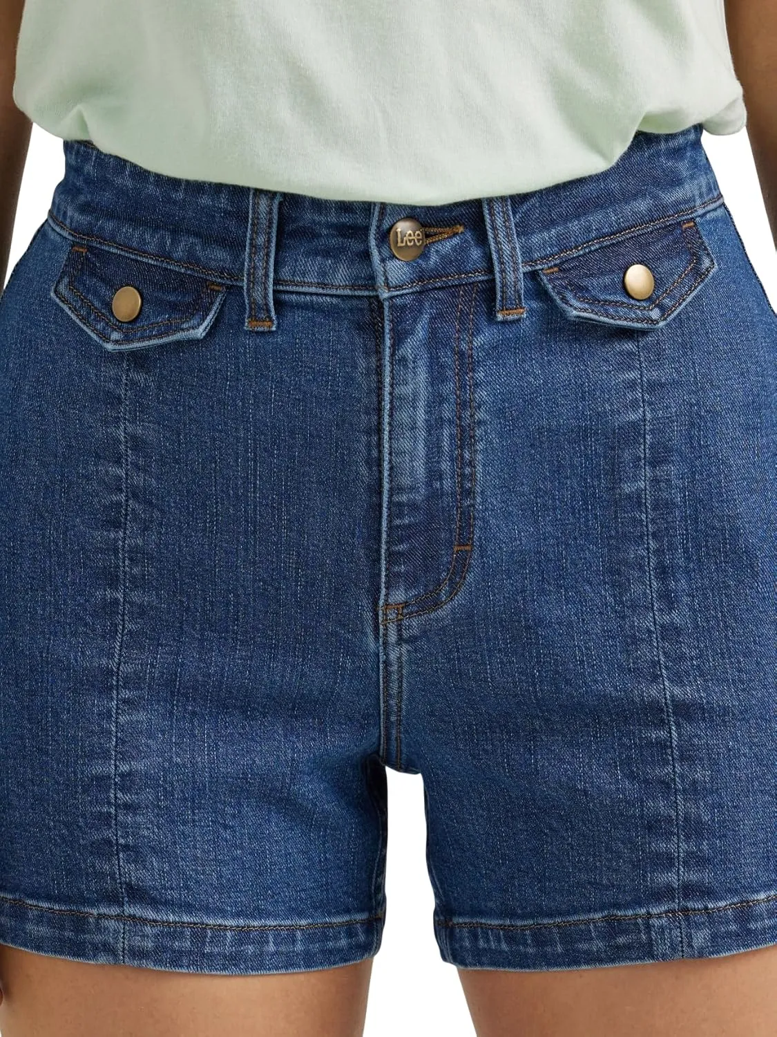 Lee Women's Legendary Seamed Denim Short