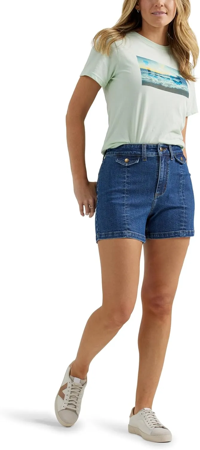 Lee Women's Legendary Seamed Denim Short