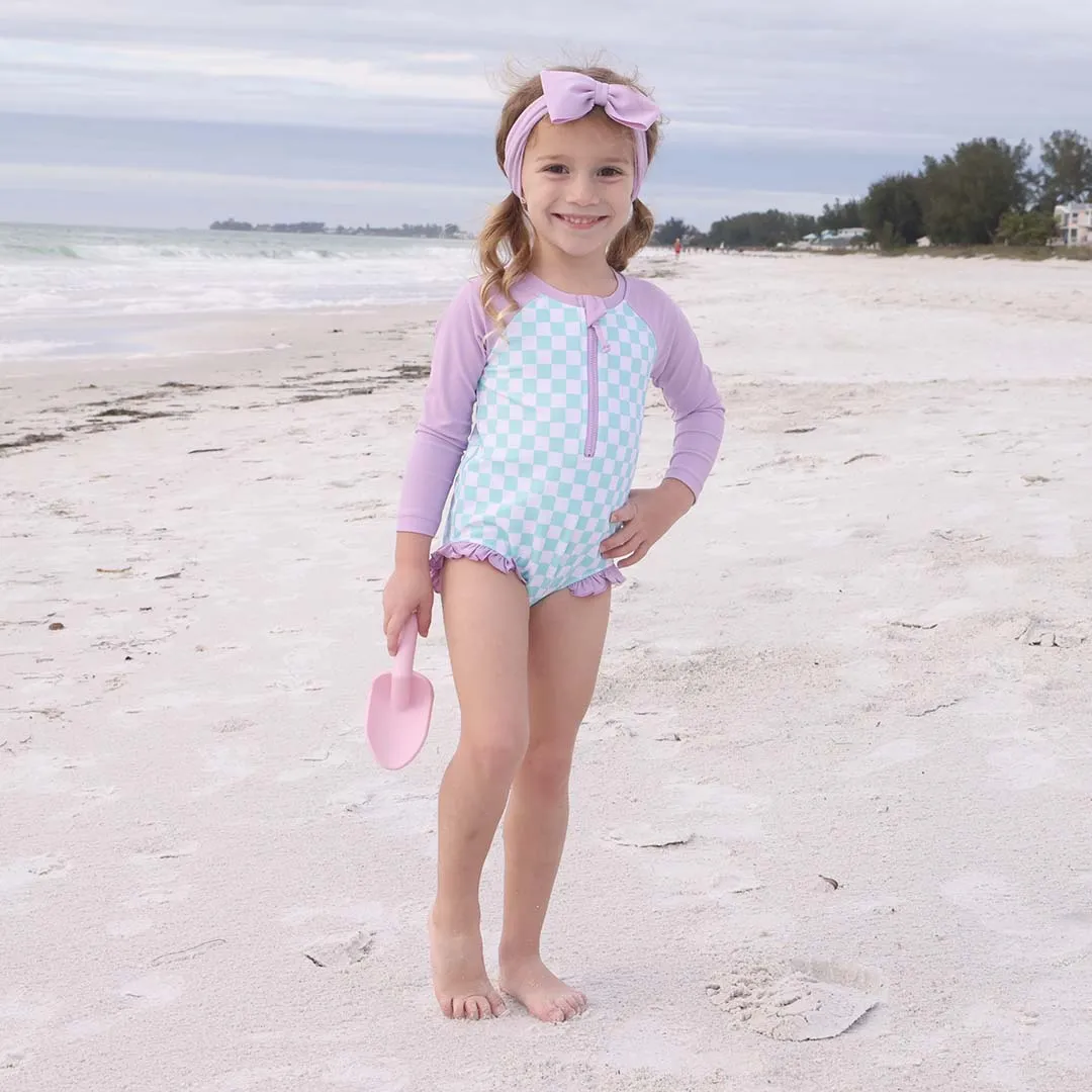 Long Sleeve Rash Guard with Front Zipper | All Prints
