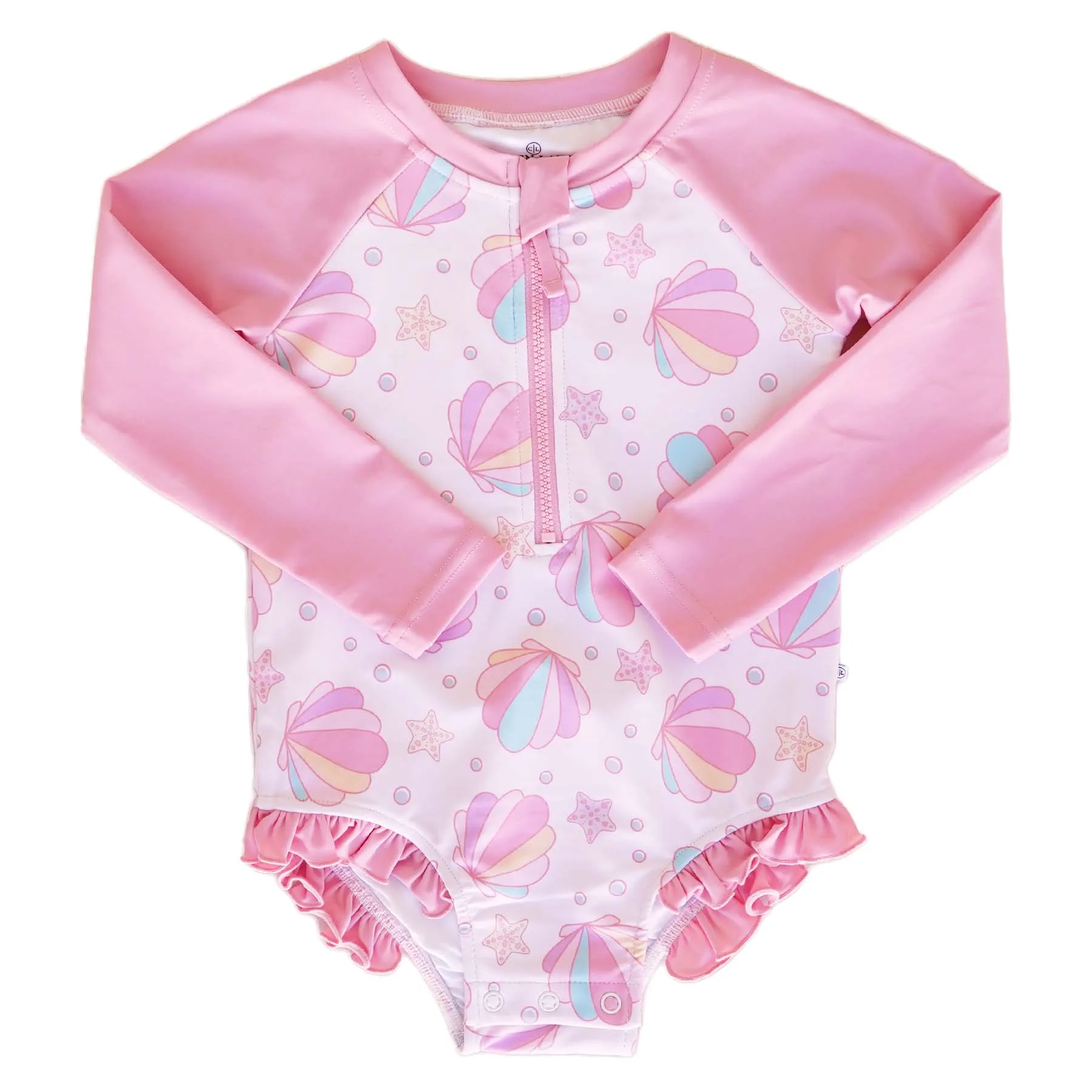 Long Sleeve Rash Guard with Front Zipper | All Prints