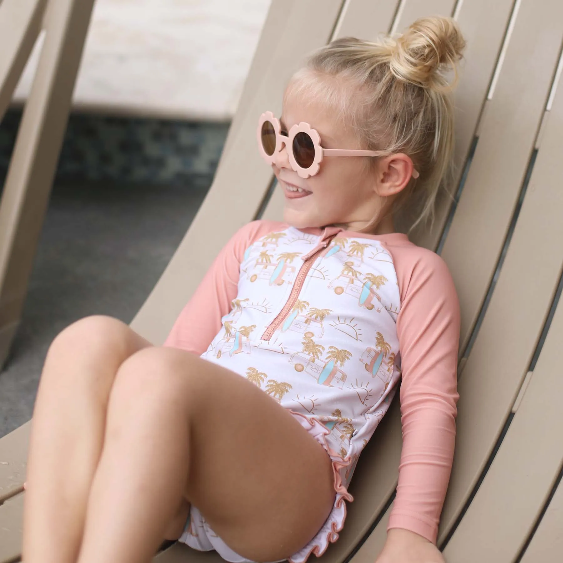 Long Sleeve Rash Guard with Front Zipper | All Prints