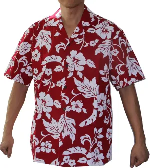 Made in Hawaii! Men's Hibiscus Flower Classic Hawaiian Shirts
