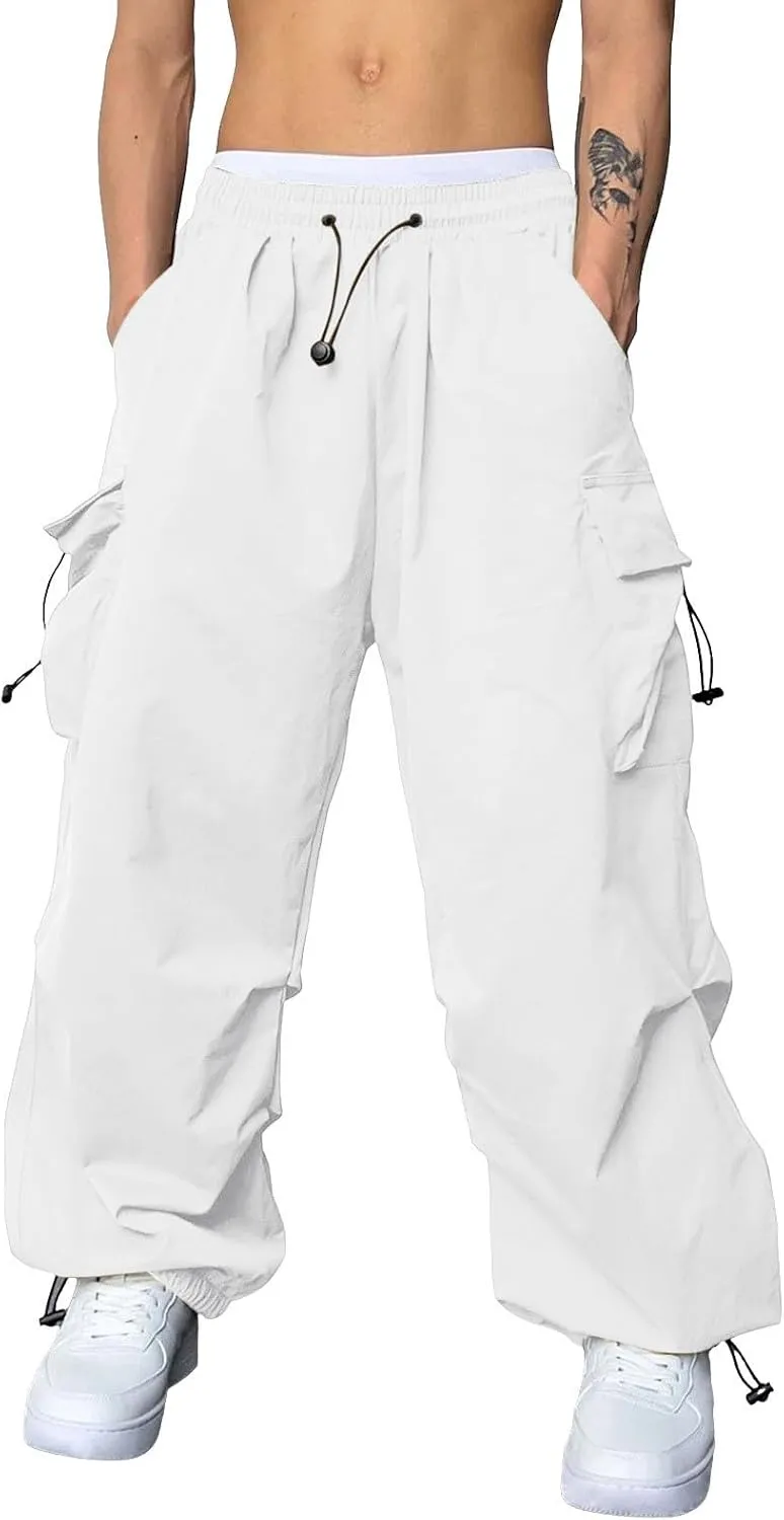 Men Lightweight Jogging Pant Combat Cargo Work Joggers Loose Sport Casual Sweatpants Running Workout Pant