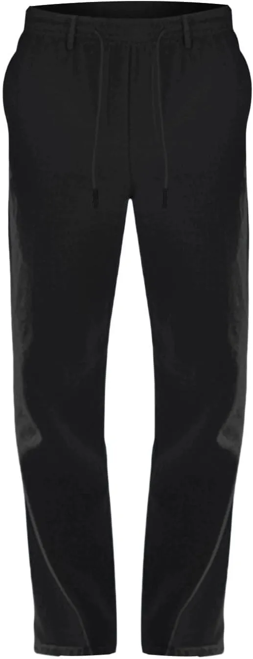 Mens Casual Pants Drawstring Elastic Waist Beach Pants Straight Leg Yoga Pants with Pockets Cropped Sweat Pant Slacks