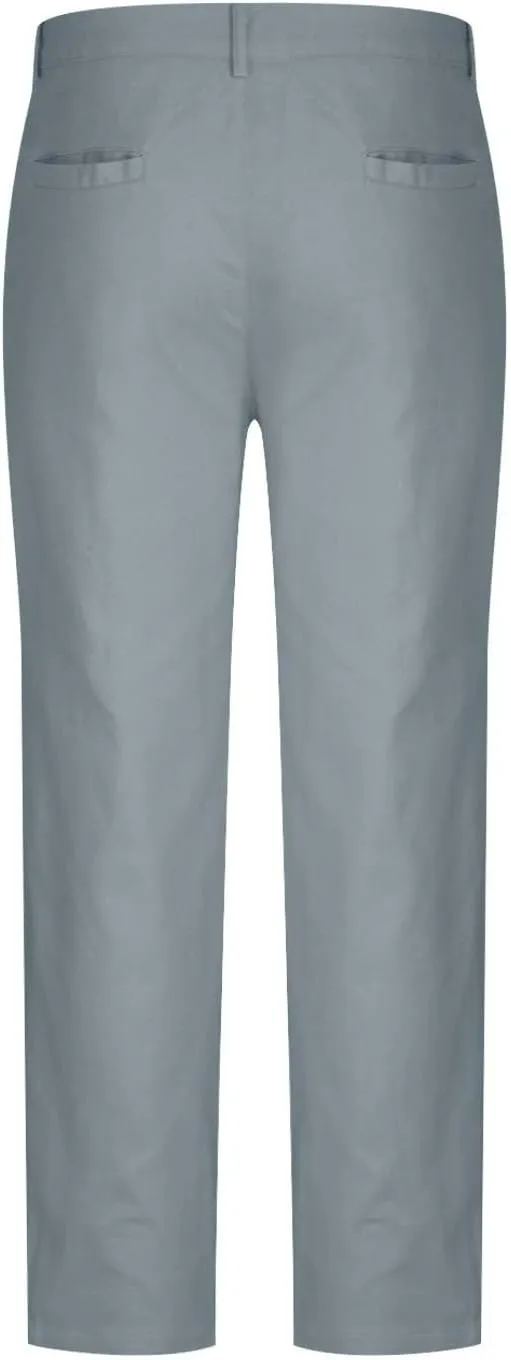 Men's Cotton Linen Dress Pants Casual Lightweight Flat-Front Stretch Chino Pants Business Slim Fit Trousers for Men