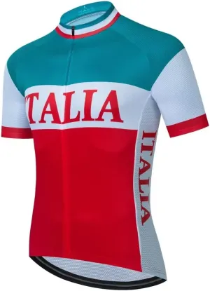 Men's Cycling Jersey Polyester Black Cycling Clothing Bike Jersey Short Sleeve Bike Shirts